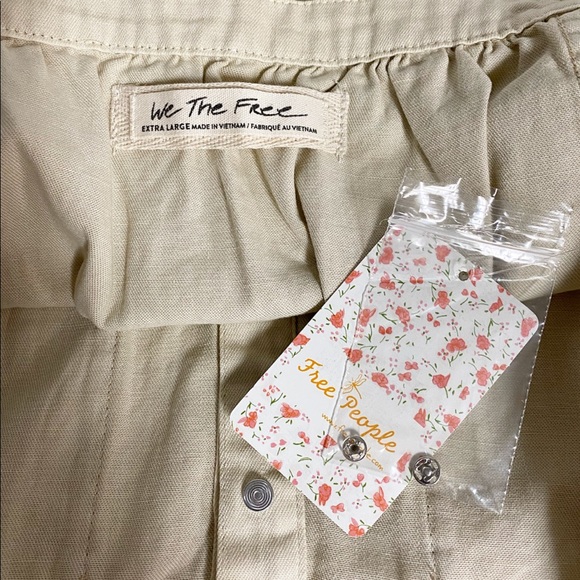 Free People Denim Crop Top - Picture 3 of 6